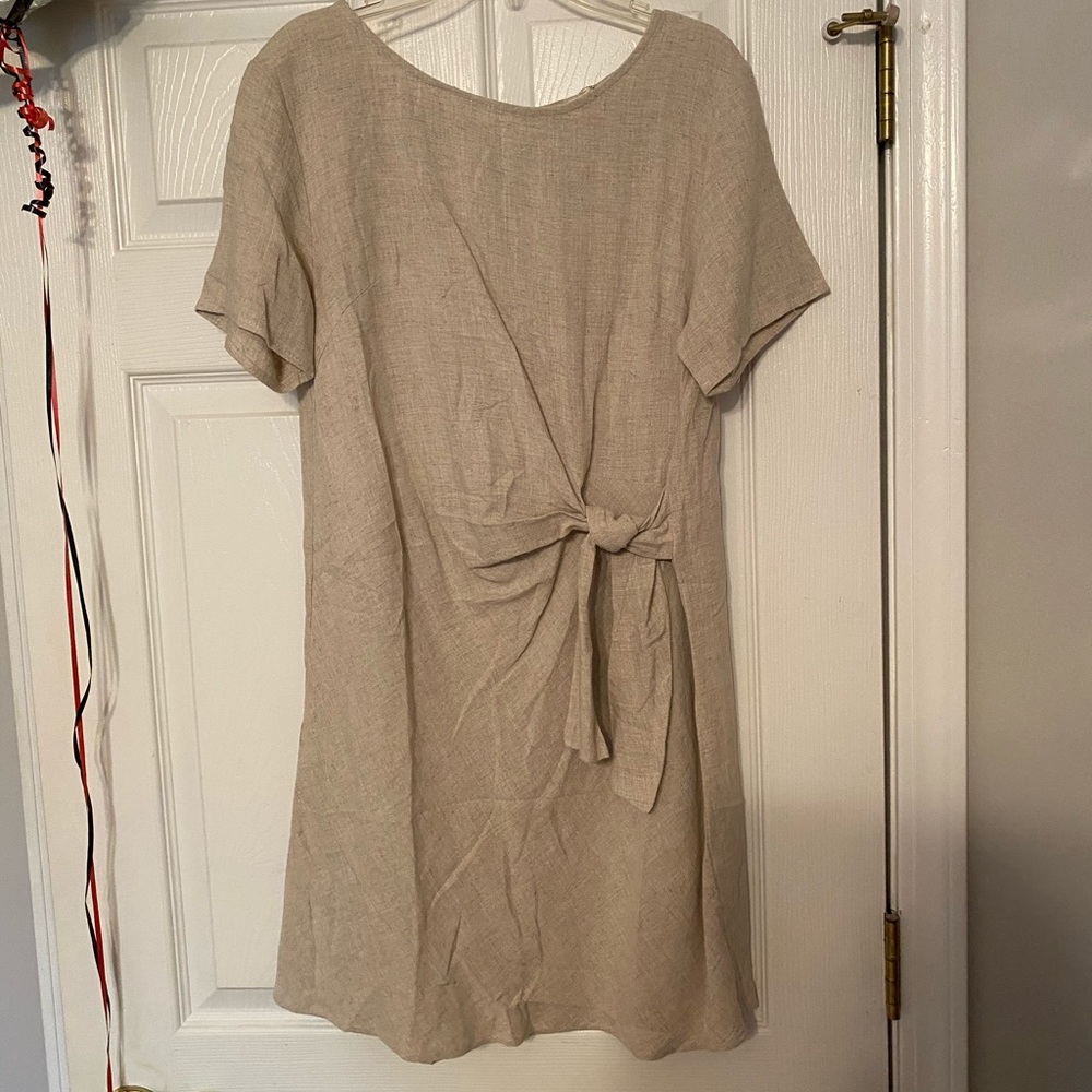 Paper bag boutique dress
